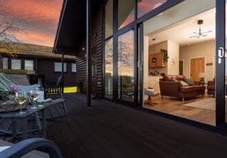 Open plan living - indoor and outdoor.