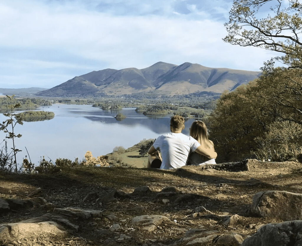 The Lake District fells