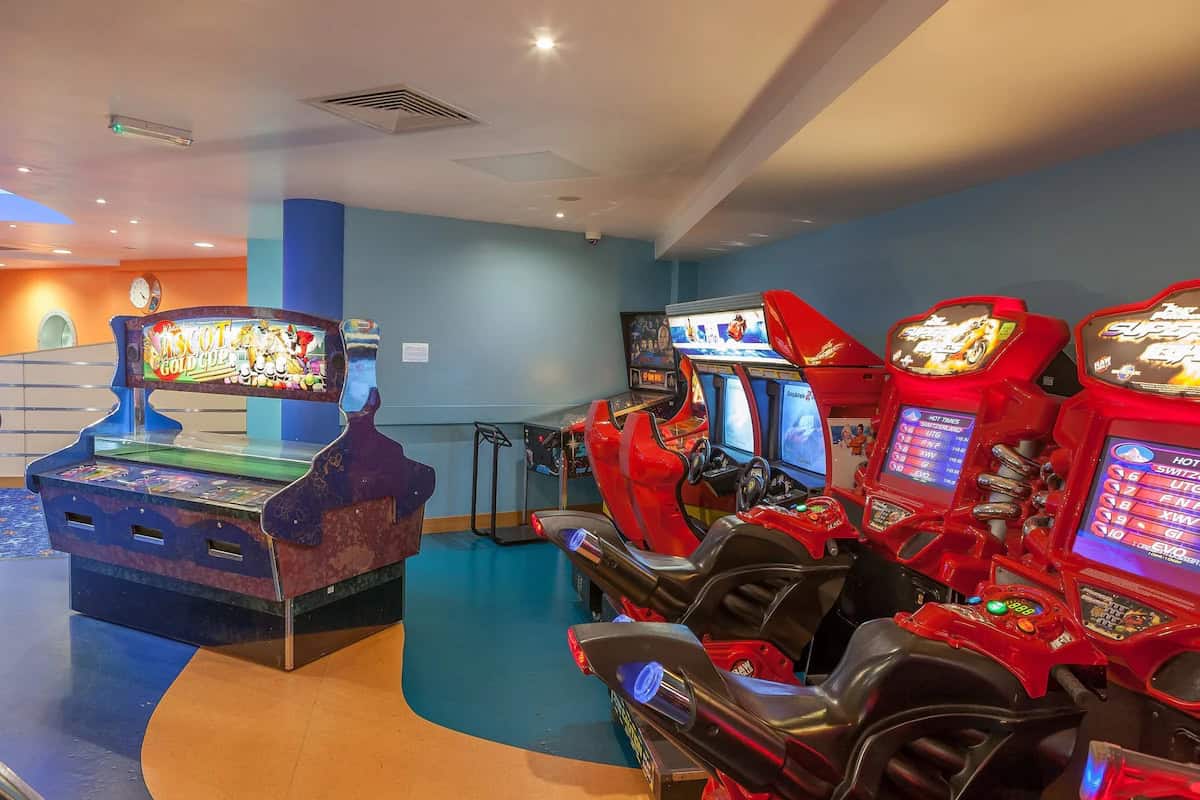 Games room at Pine Lake Resort